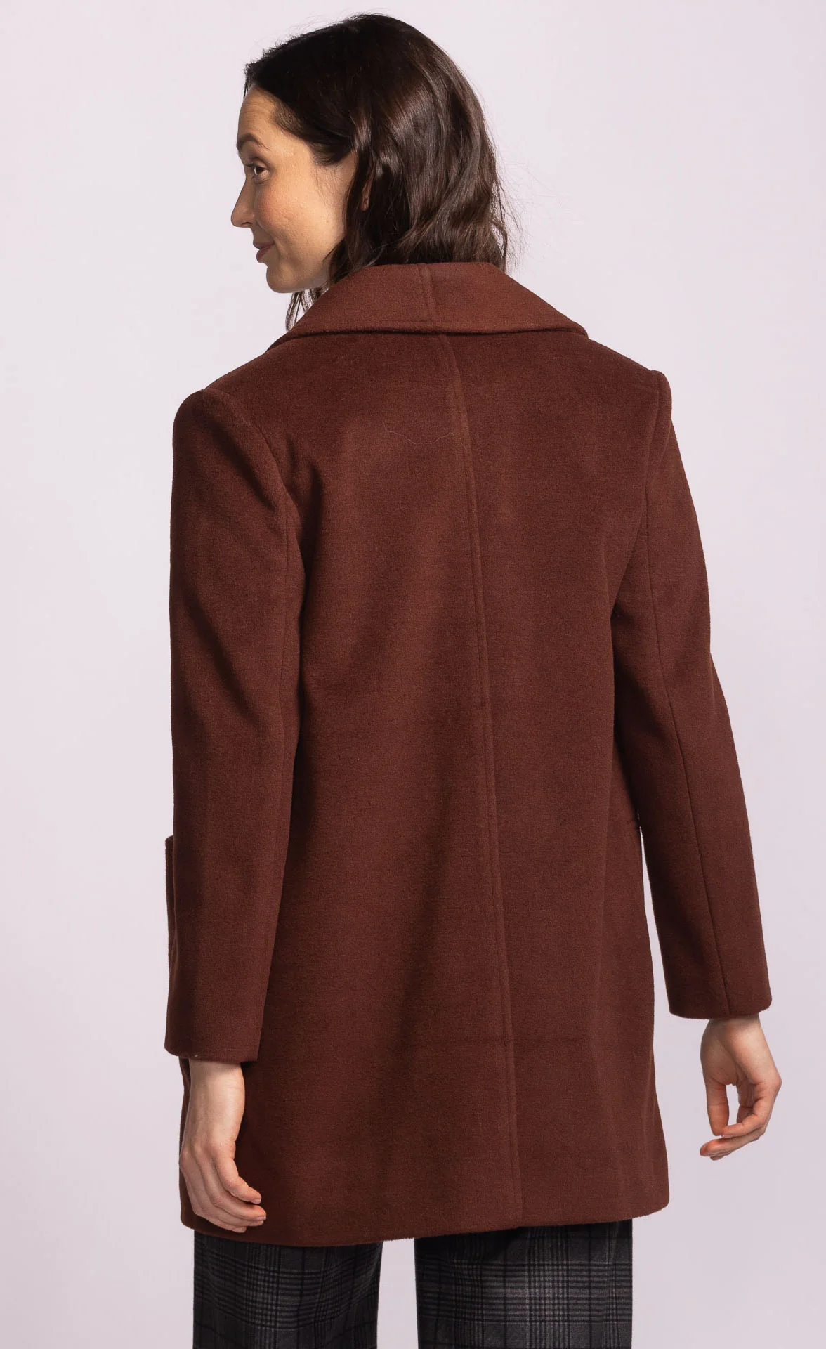 Adelaide Coat Brown - Image 5