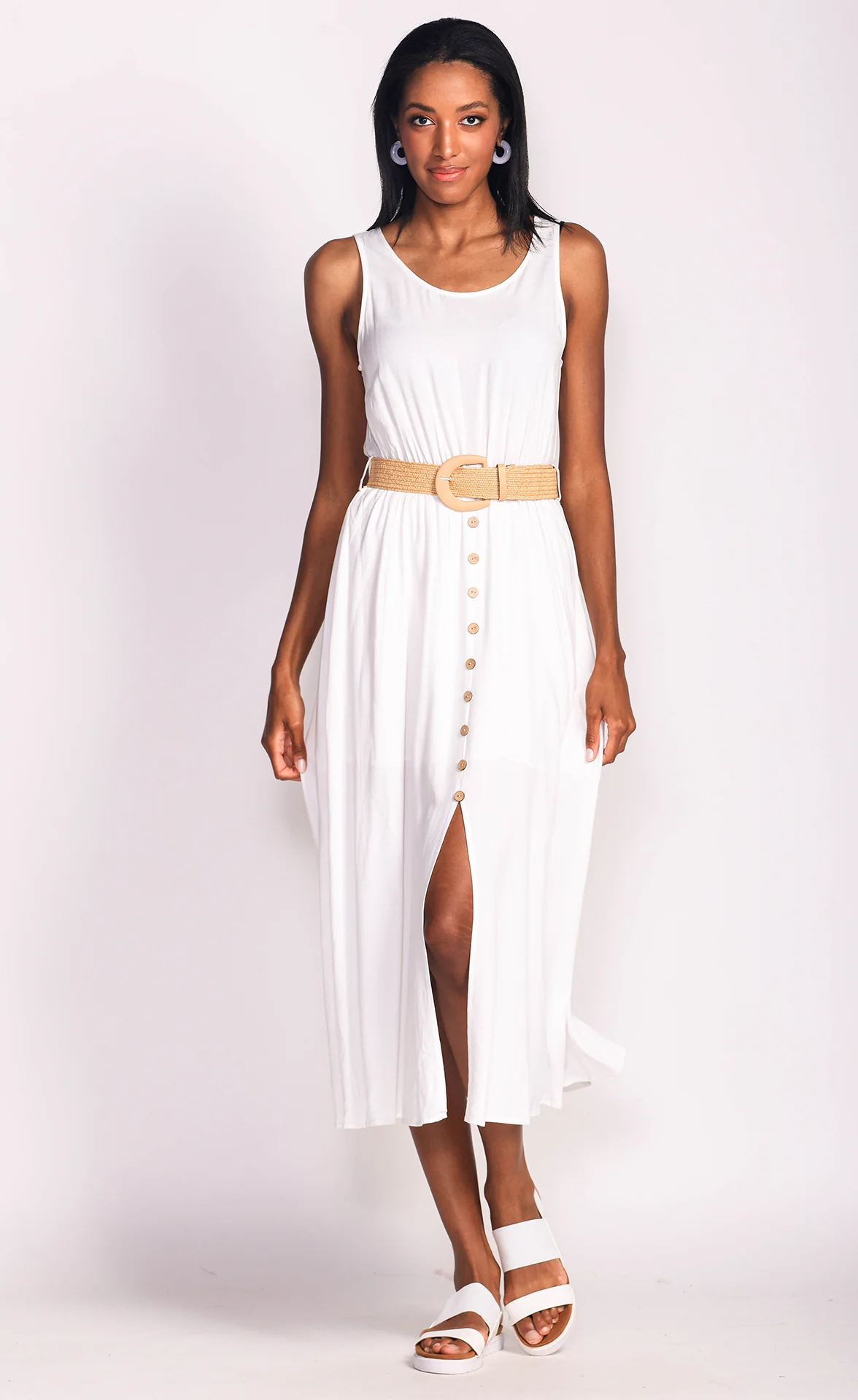 Adelaide Dress - White