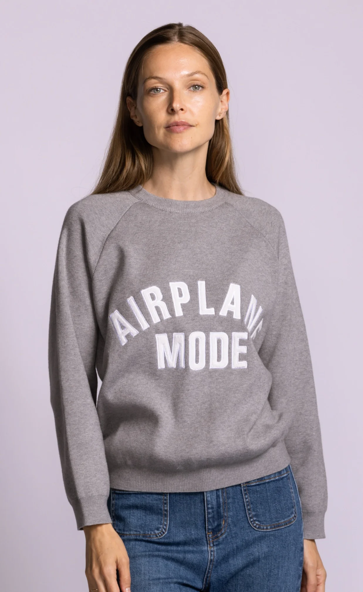 Airplane Mode III Sweater Grey - Image 4