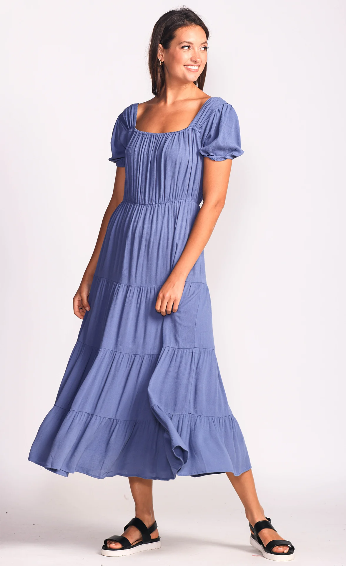 Ariel Dress - Navy Blue - Image 2