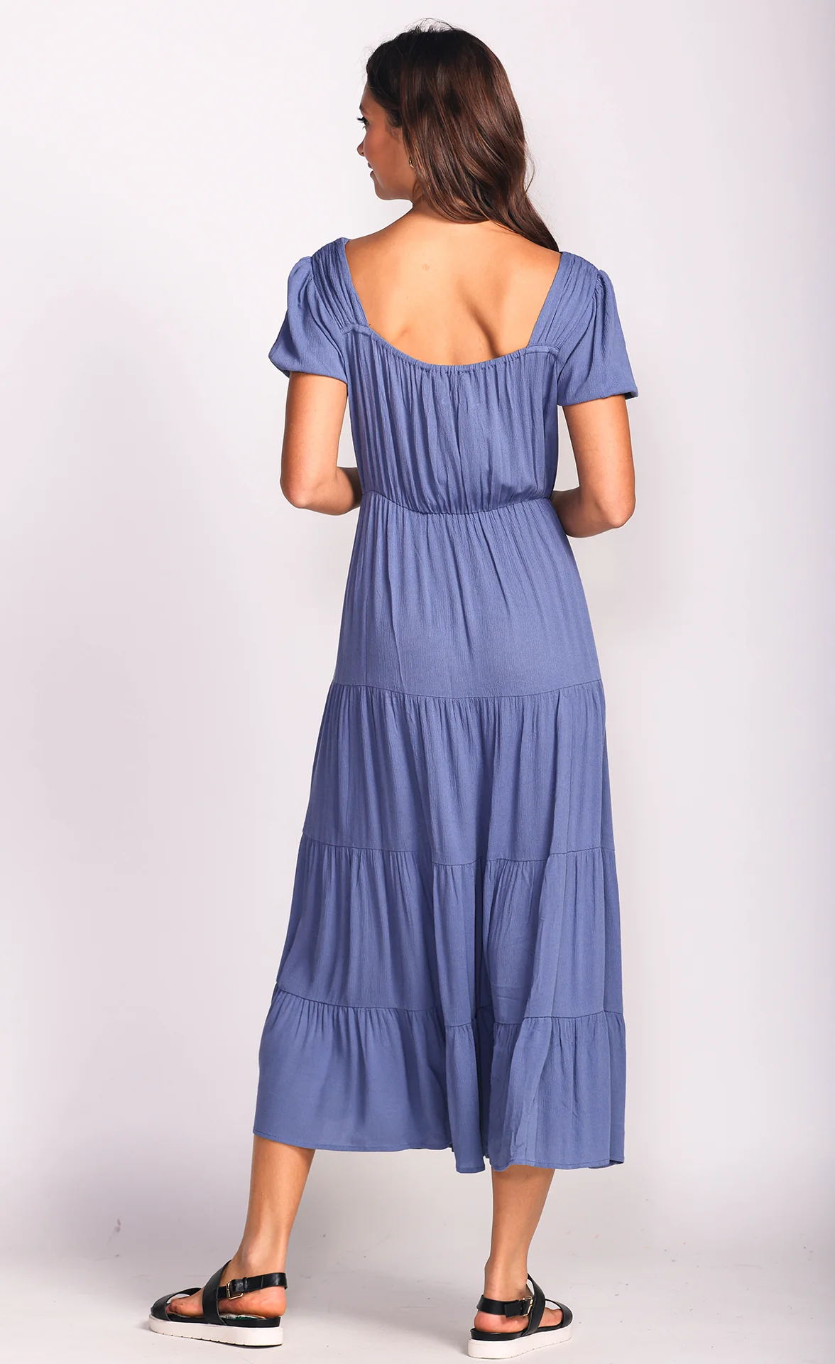 Ariel Dress - Navy Blue - Image 3