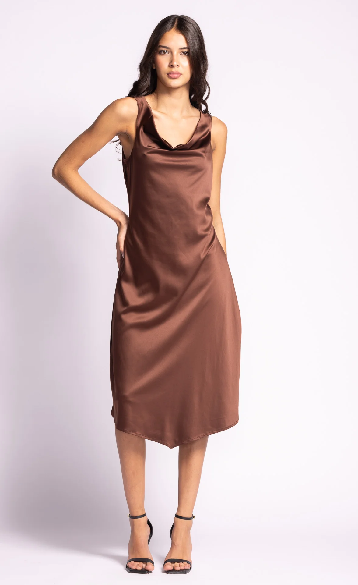 Aurora Dress - Brown