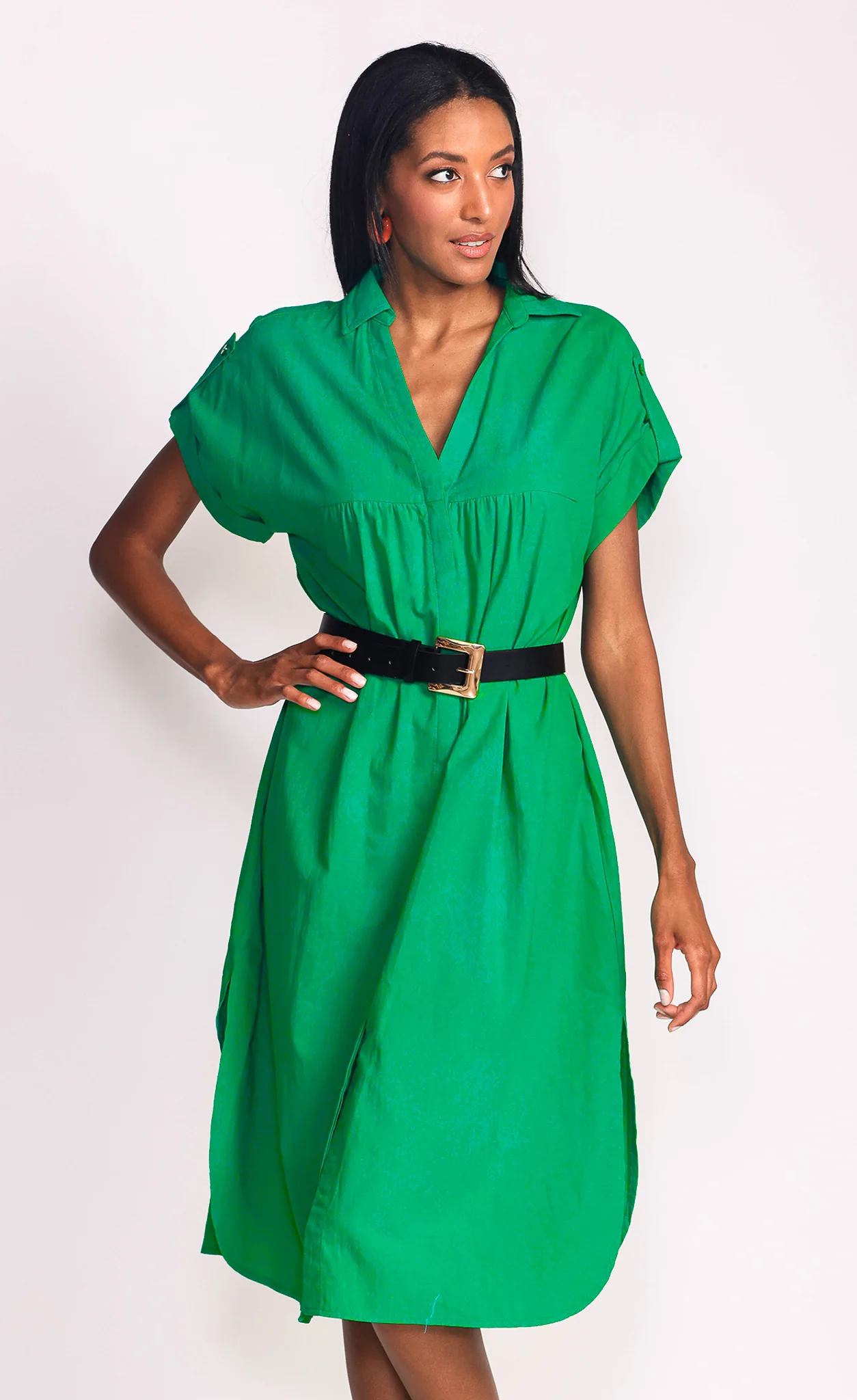 Beatrice Dress - Green - Image 6