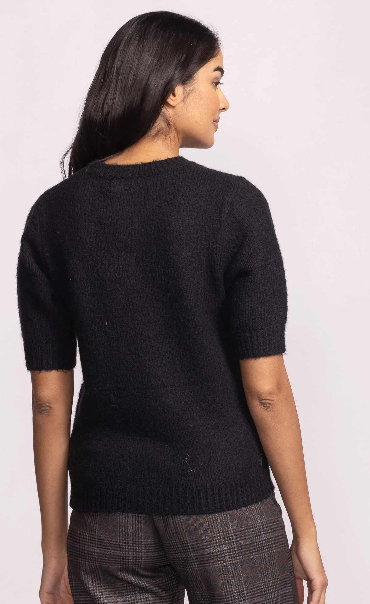 Bonjour Sweater Black - Image 4