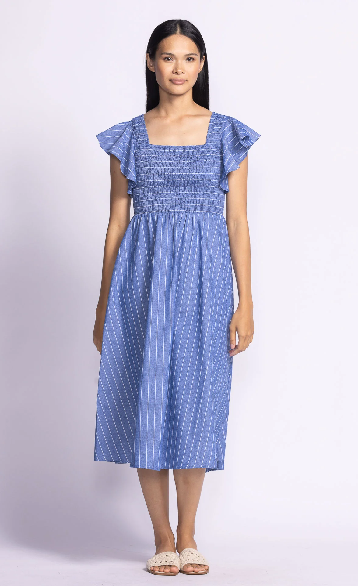 Camille Dress Blue
