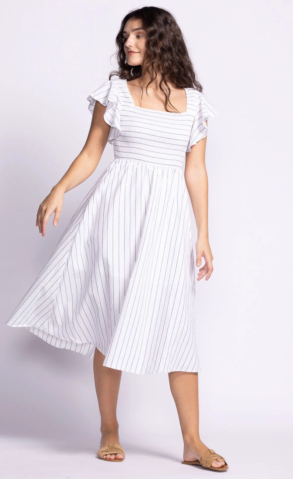 Camille Dress White - Image 3