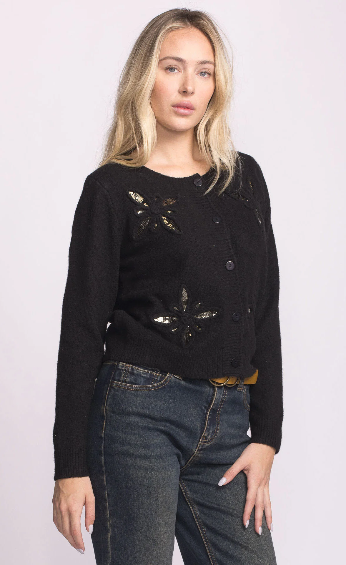 Carmel Sweater Black - Image 4