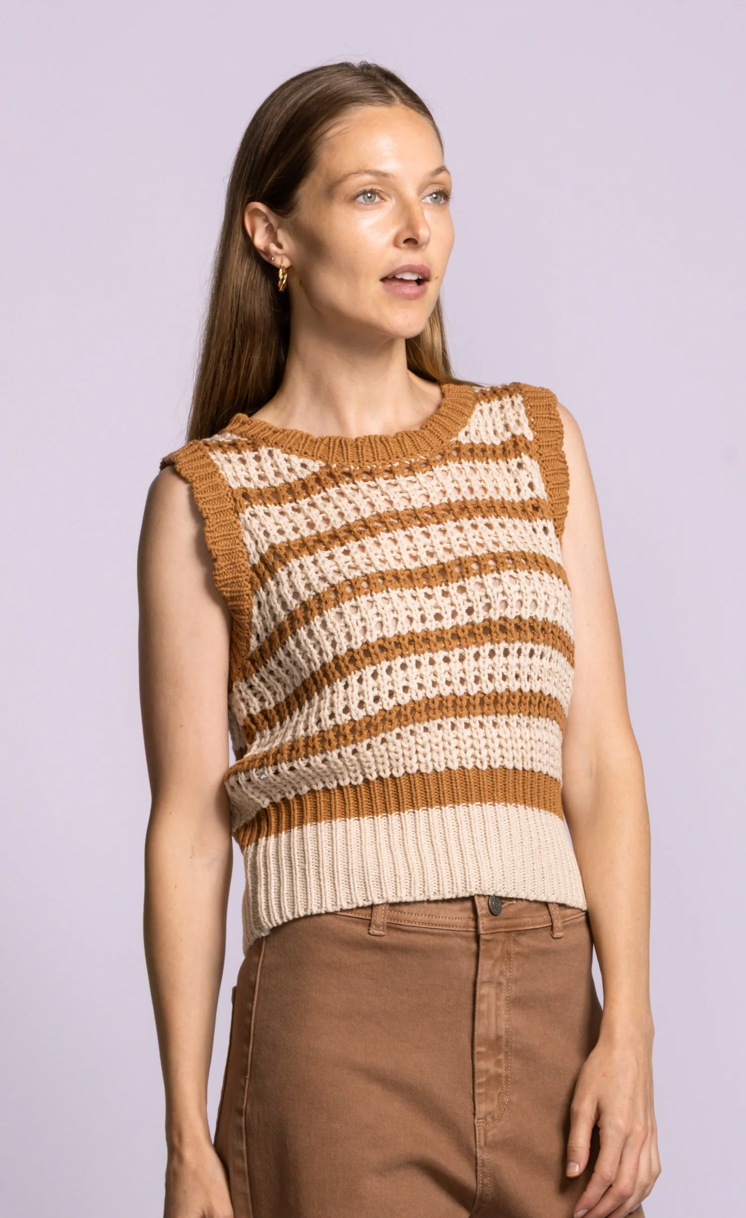 Cartwright Sweater Brown - Image 3