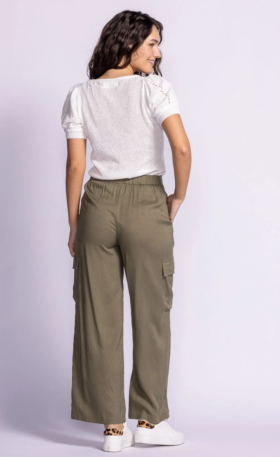 Chantel Pants - Olive - Image 4