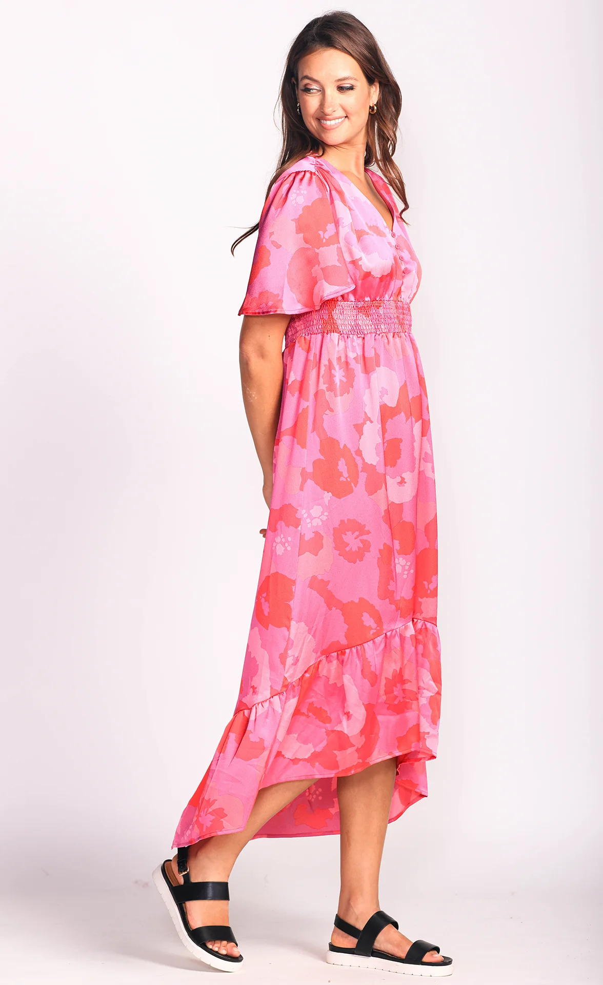 Charmaine Dress - Pink - Image 5