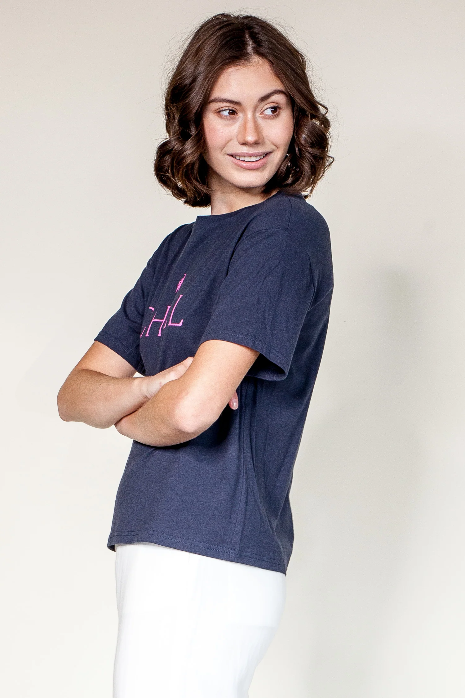 Chill T Shirt in Navy - Image 3