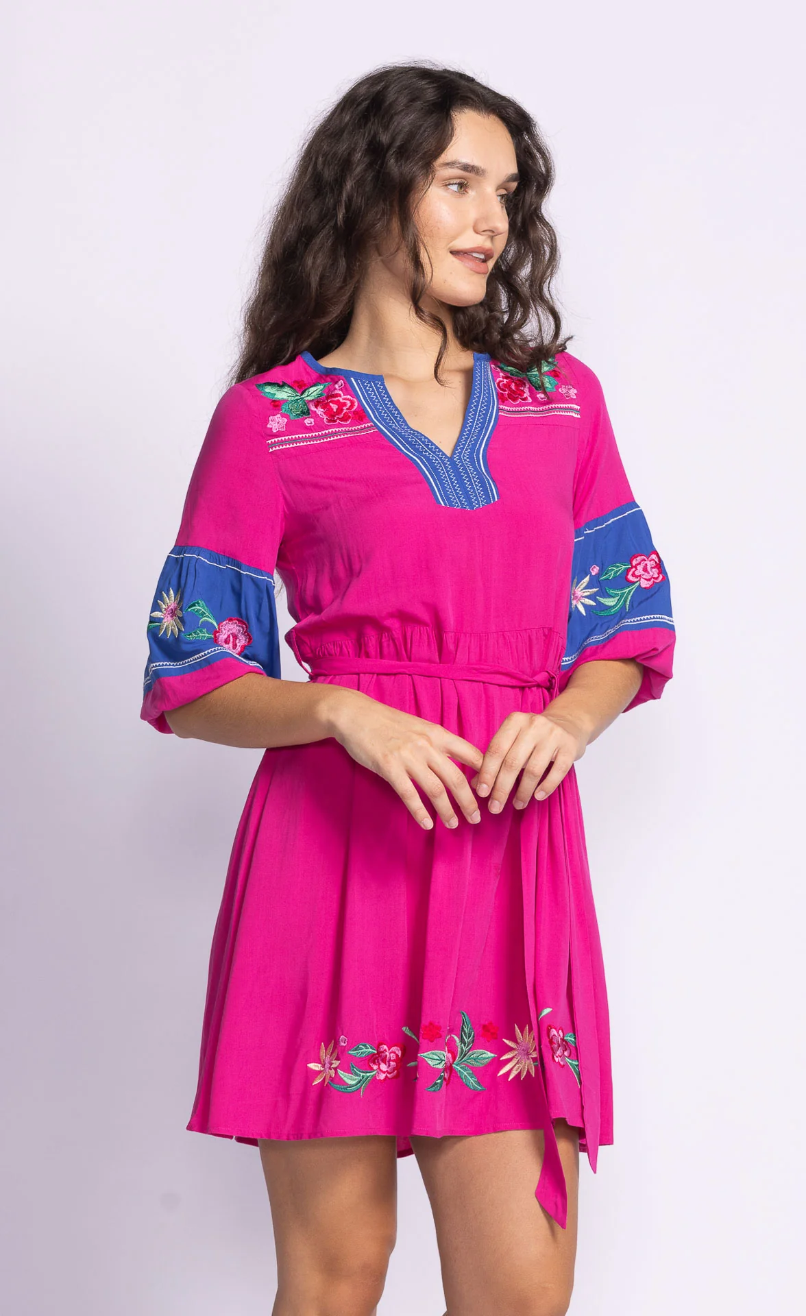 Denise Dress  Pink - Image 2