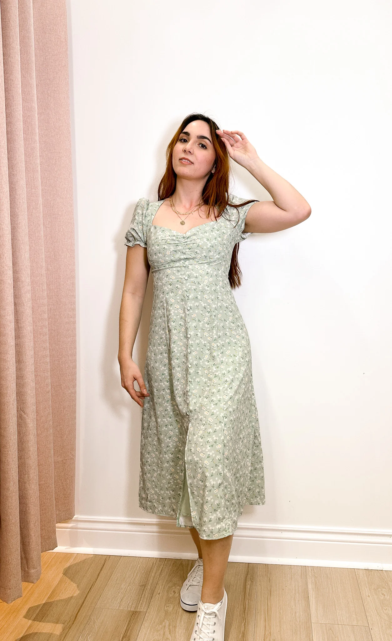 Diane Dress Green - Image 2