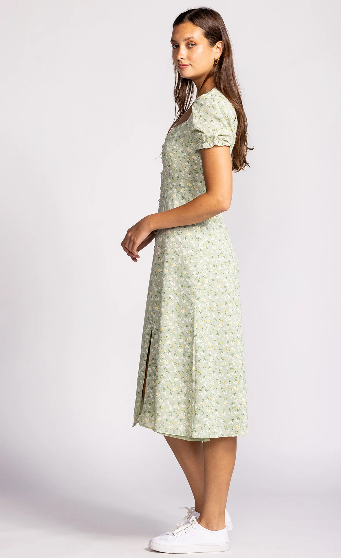Diane Dress Green - Image 4