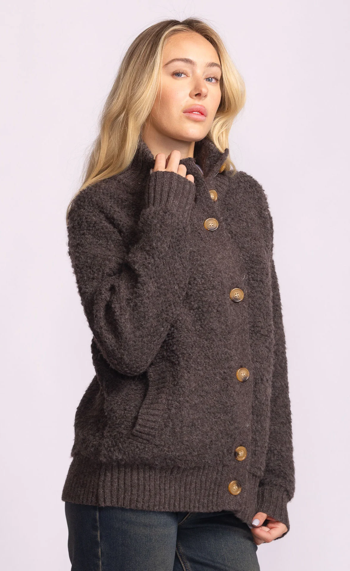 Dolly Sweater Dark Grey - Image 2
