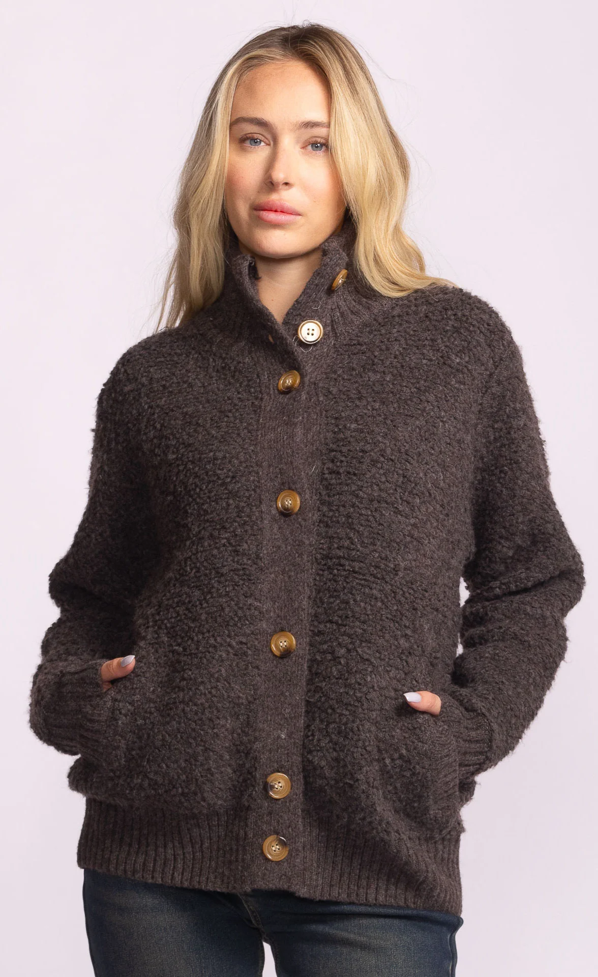 Dolly Sweater Dark Grey - Image 5