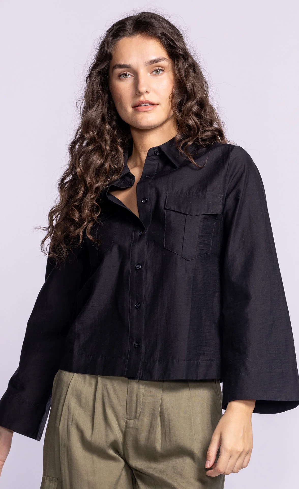 Eden Blouse - Black - Image 3