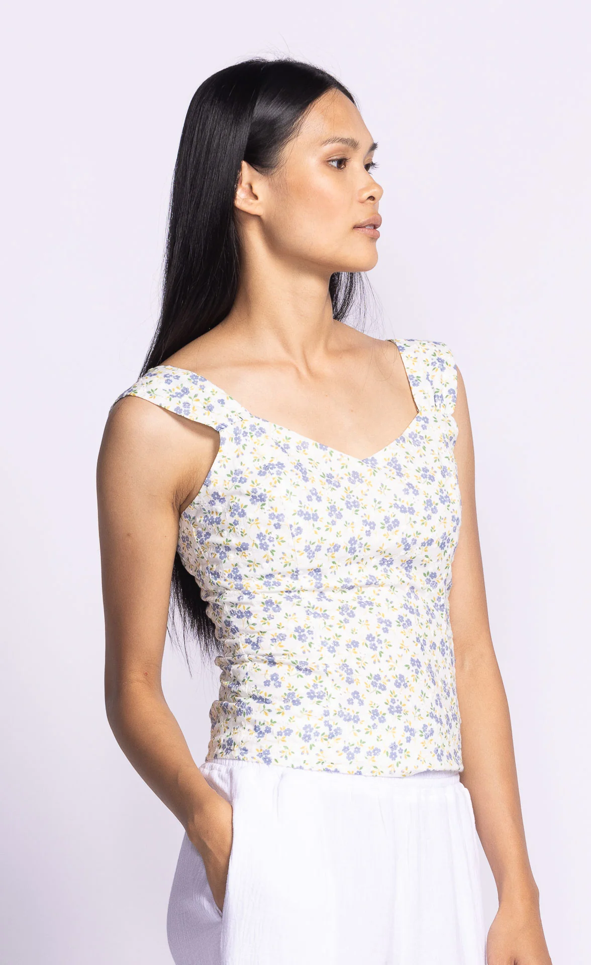 Emily Top Blue - Image 3