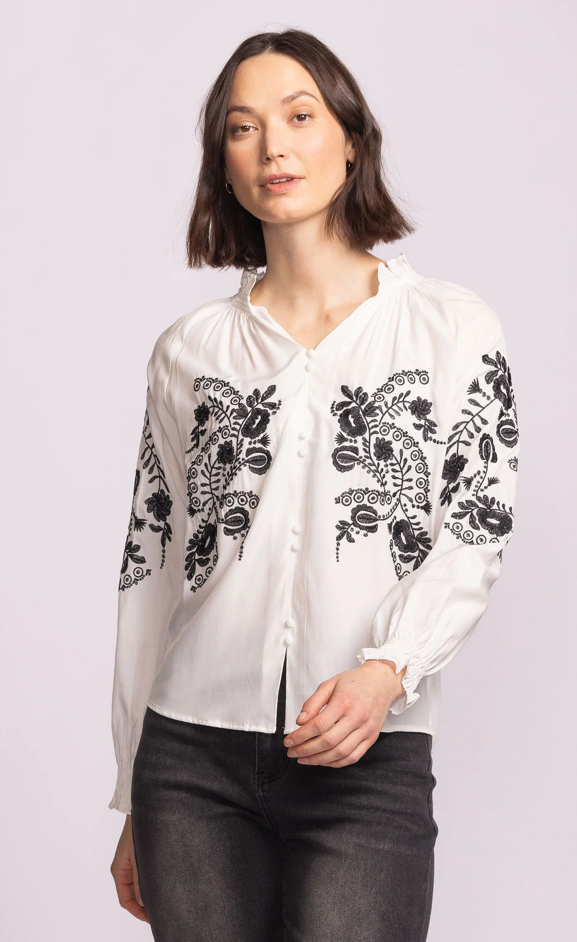 Floresta Blouse White - Image 2