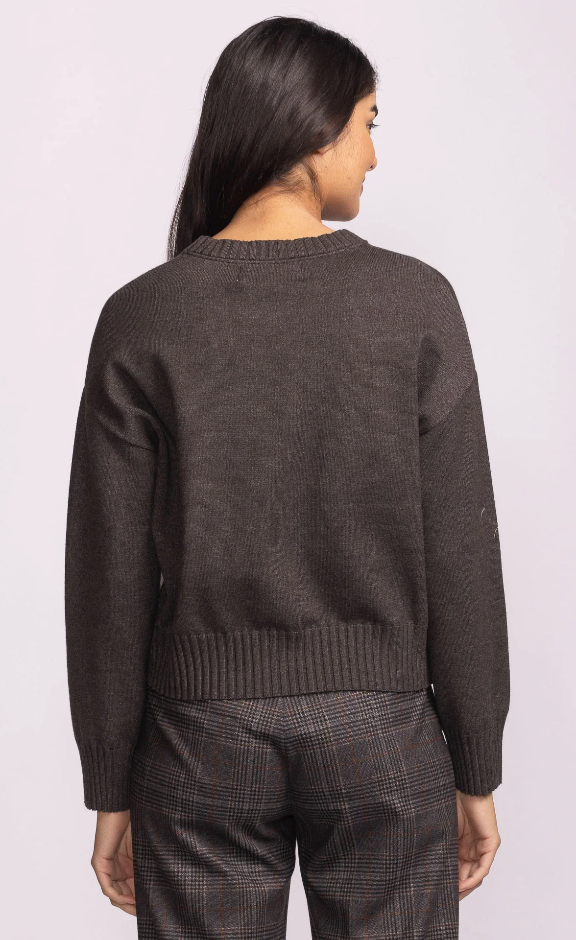 Grigio Sweater Dark Grey - Image 4