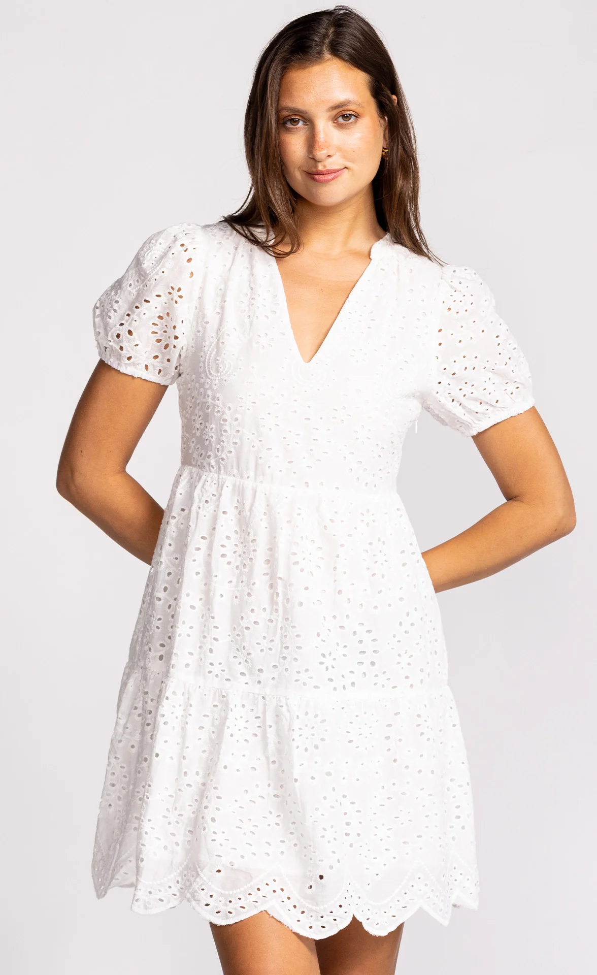Halle Dress White - Image 3