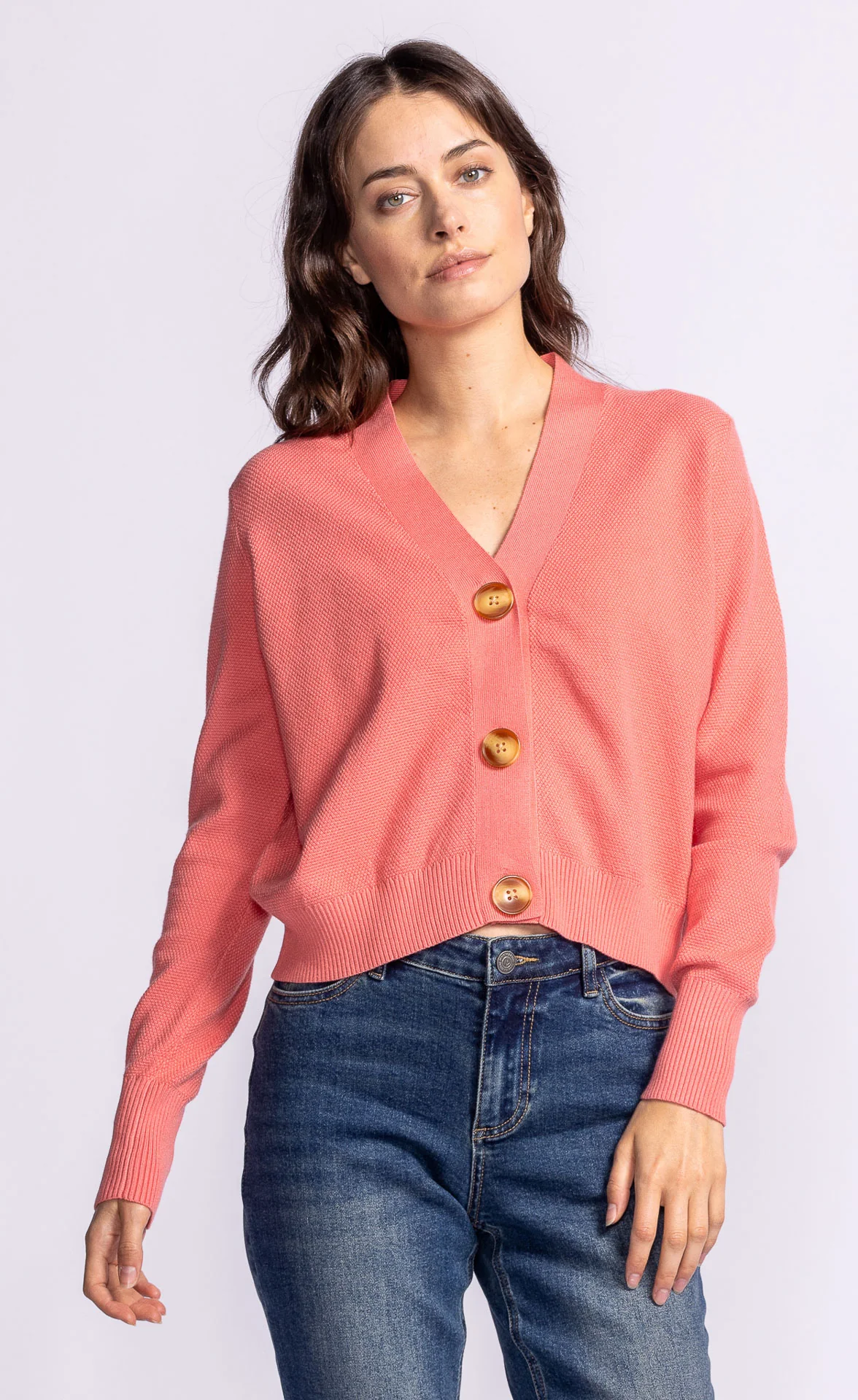 Hampton Cardi - Pink - Image 3