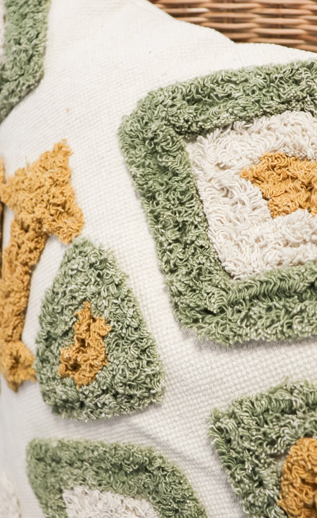 Handwoven Cotton Cushion - Image 6