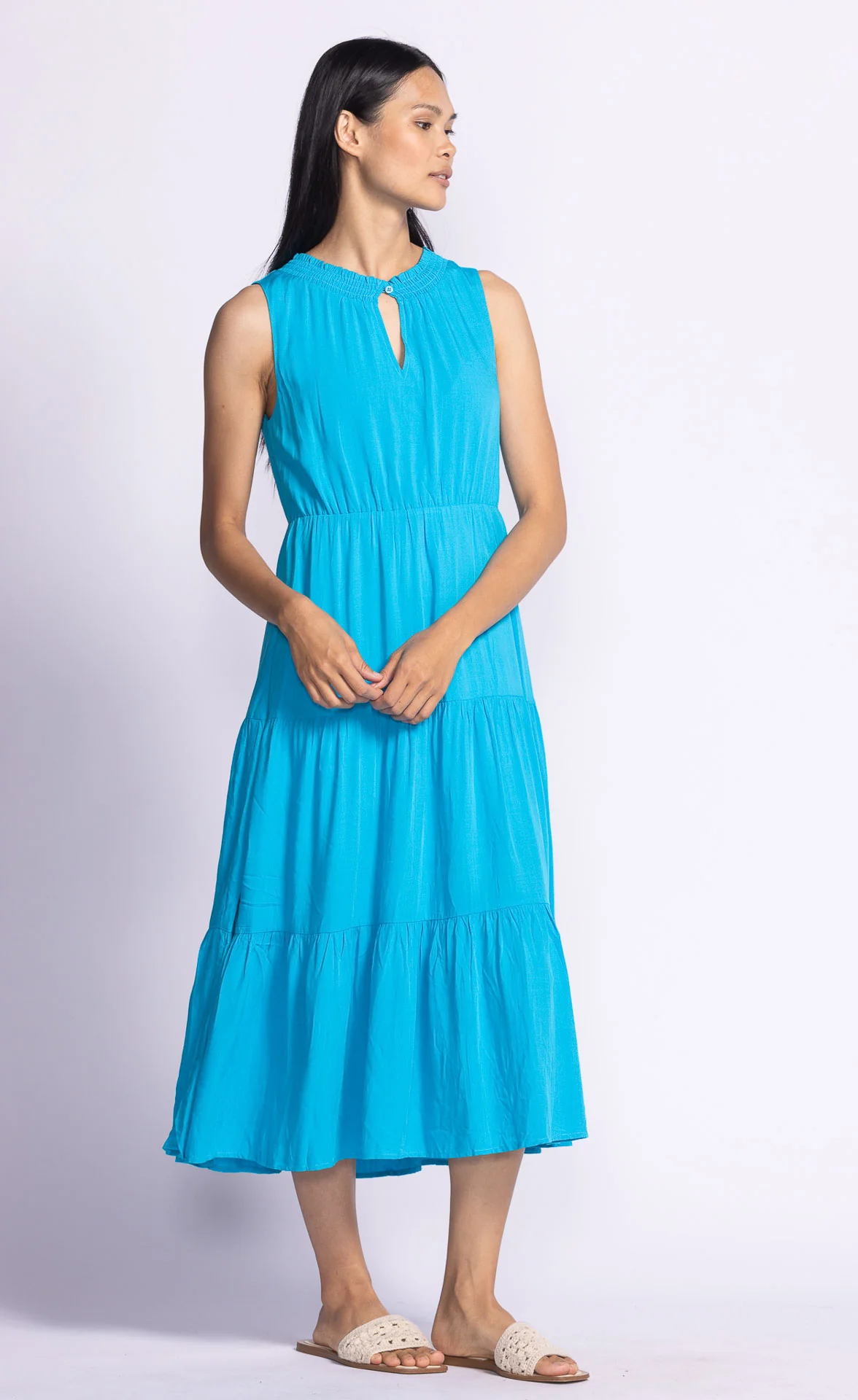 Jennifer Dress Blue - Image 2