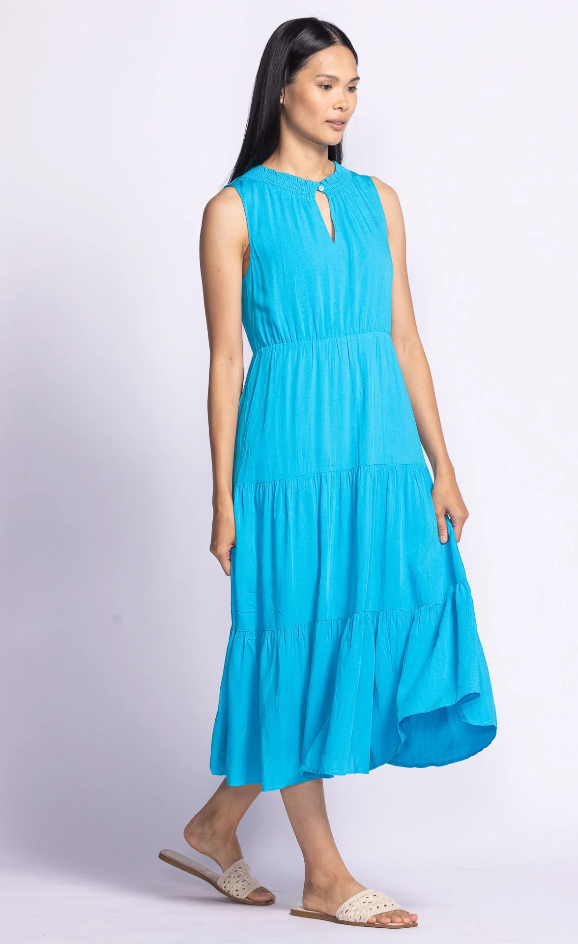 Jennifer Dress Blue - Image 3