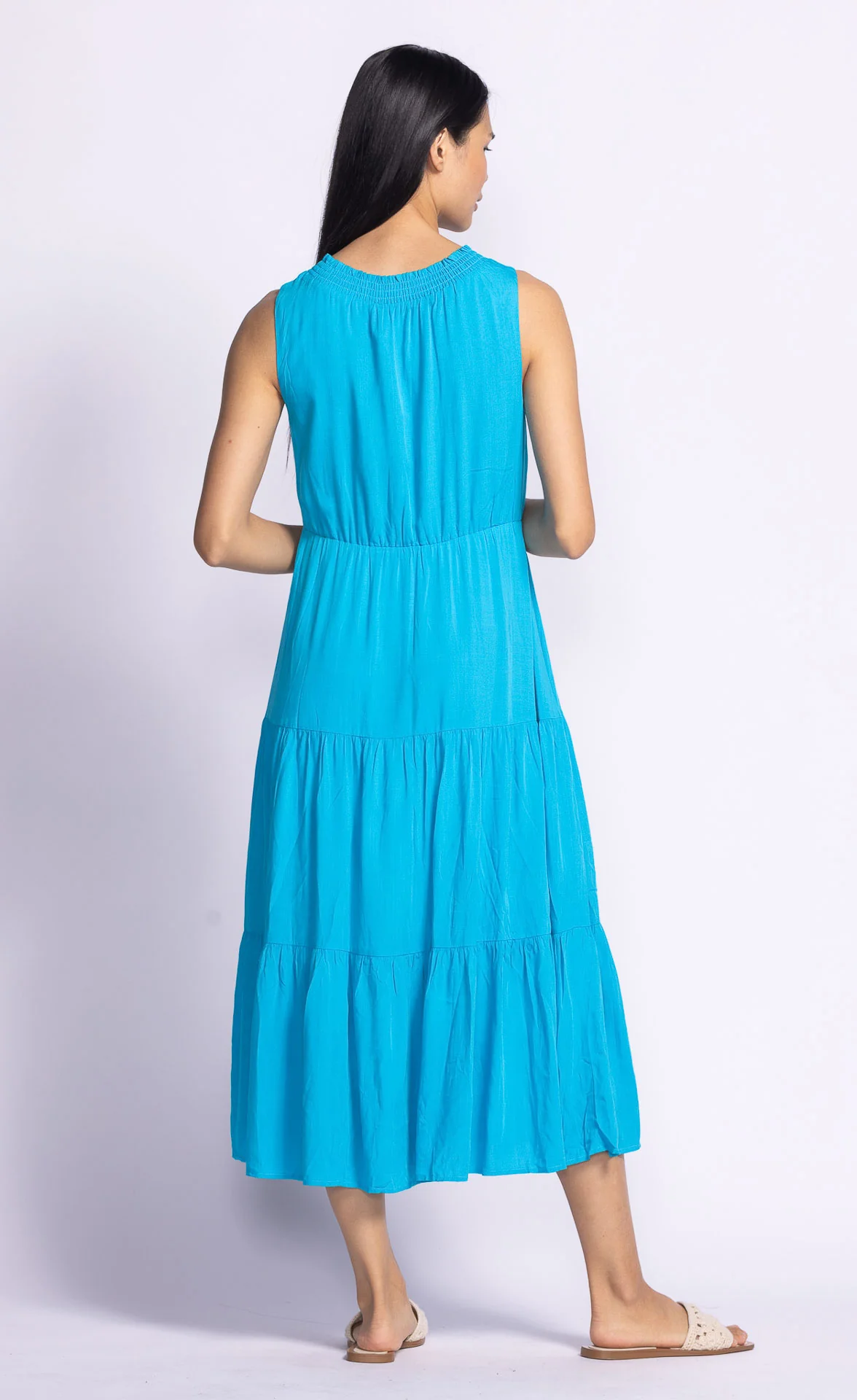 Jennifer Dress Blue - Image 4