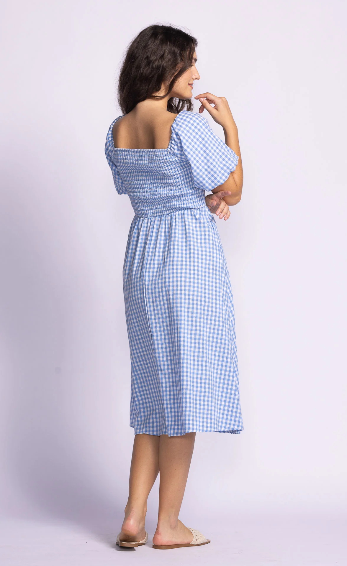 Katie Dress Blue - Image 4