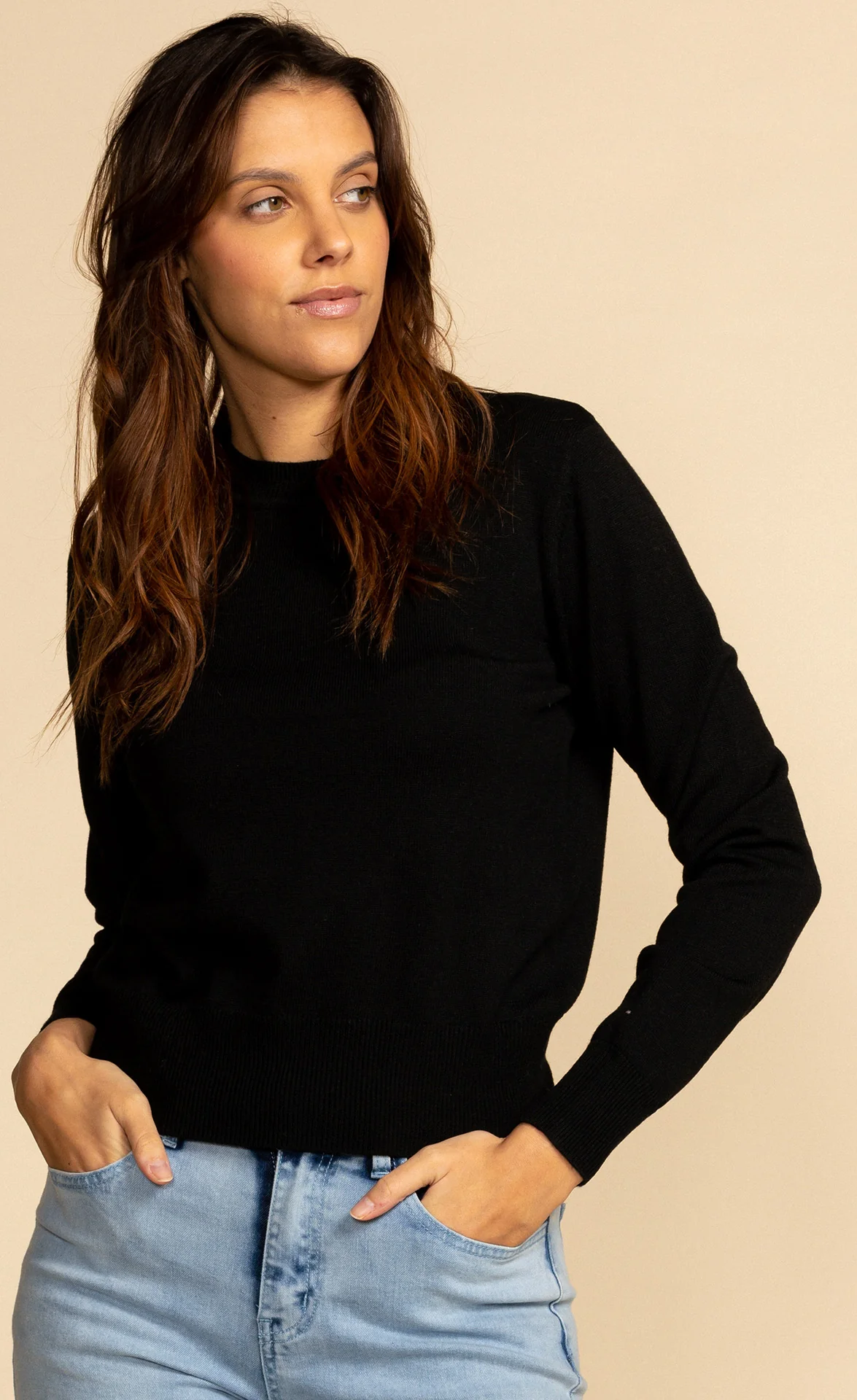 Kelci Sweater Black - Image 2
