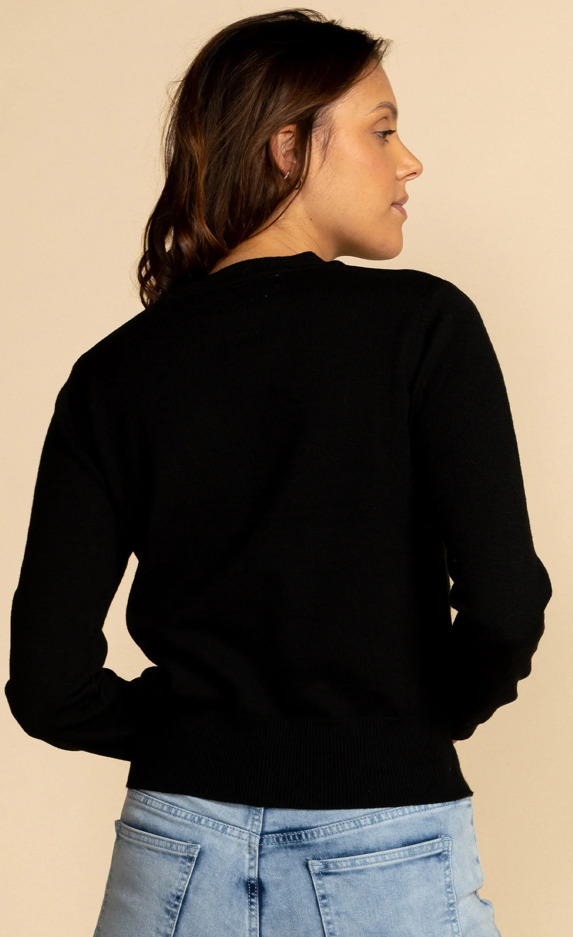 Kelci Sweater Black - Image 3