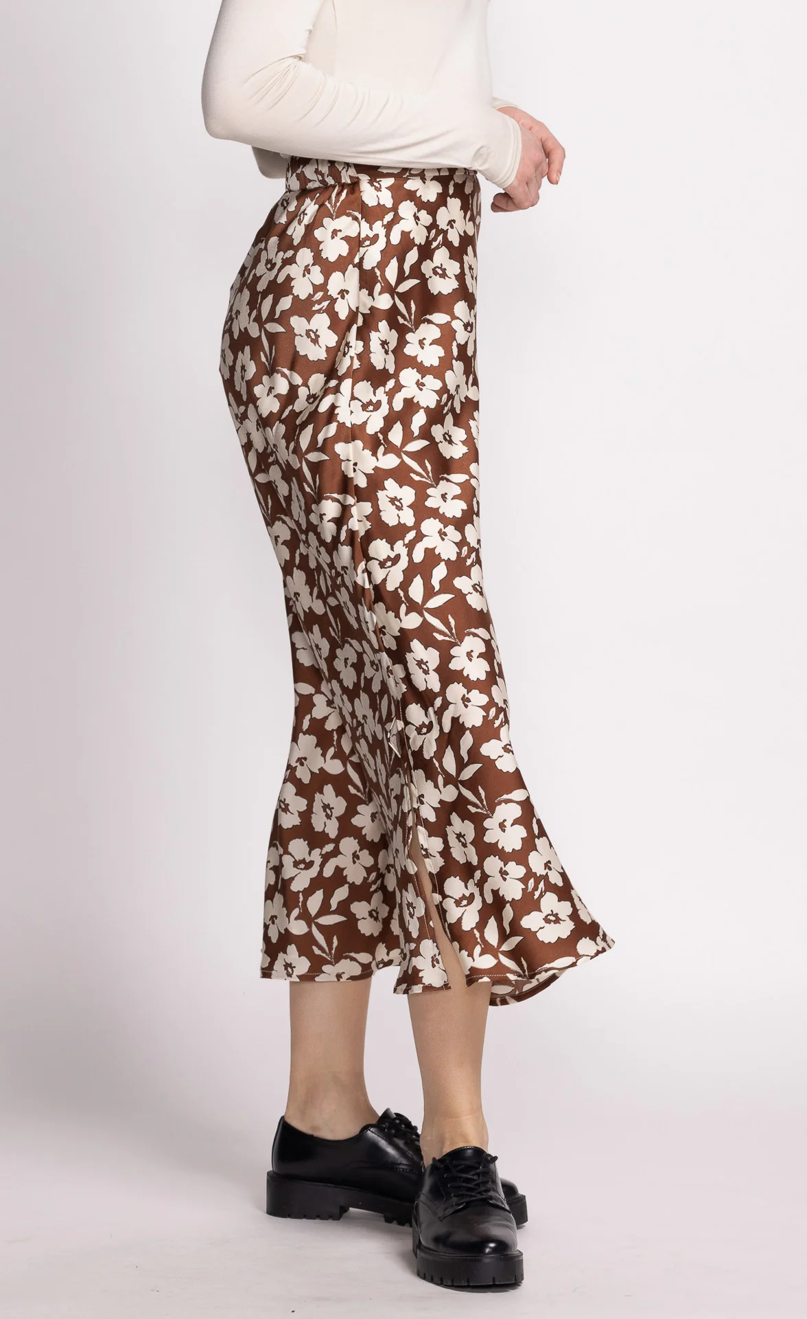 Kelly Skirt - Brown - Image 4