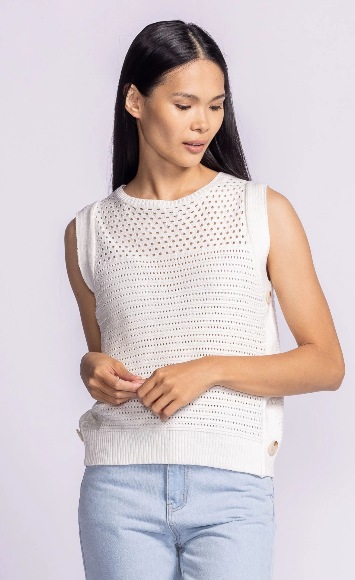 Khloe Top - White - Image 3