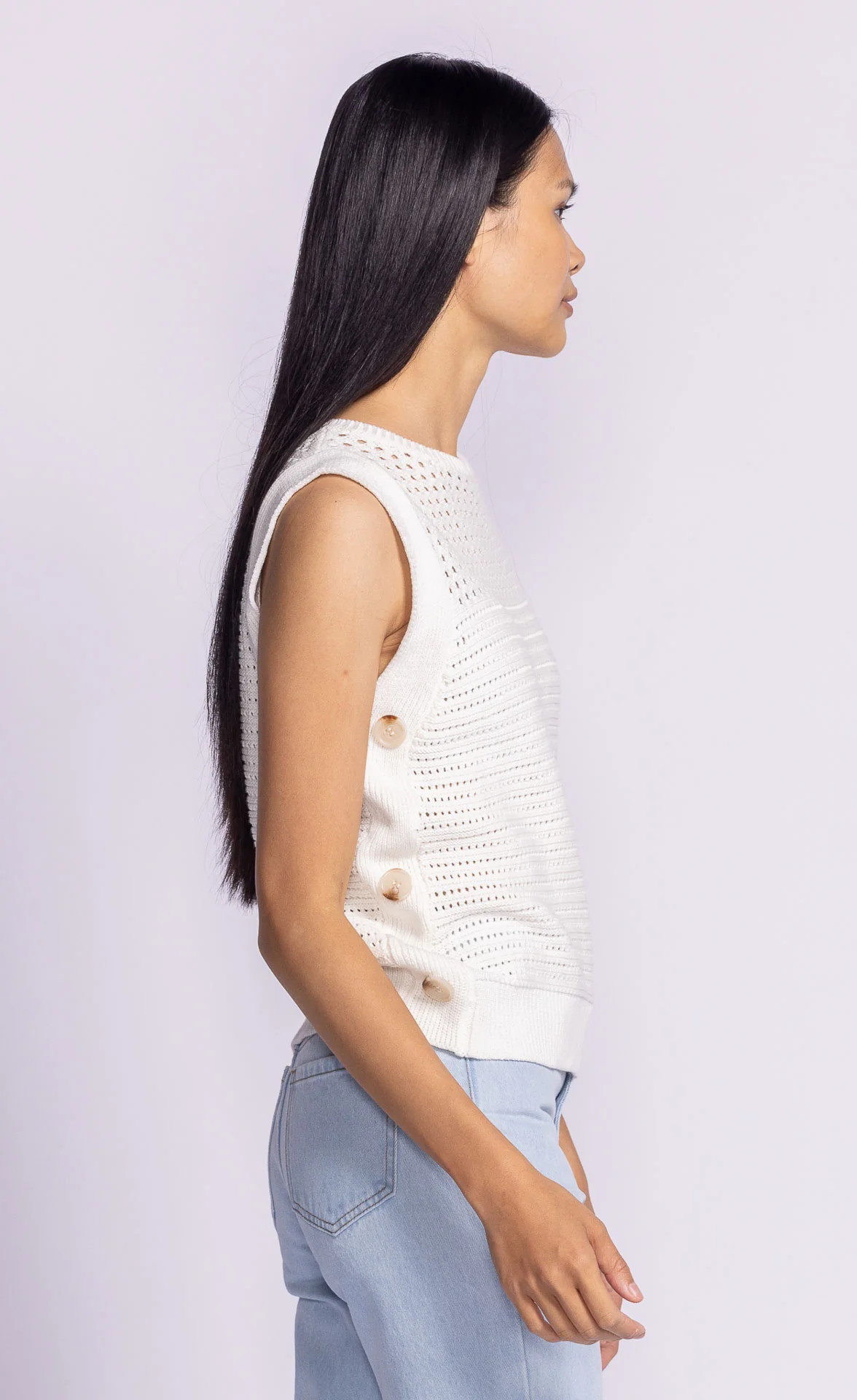Khloe Top - White - Image 5
