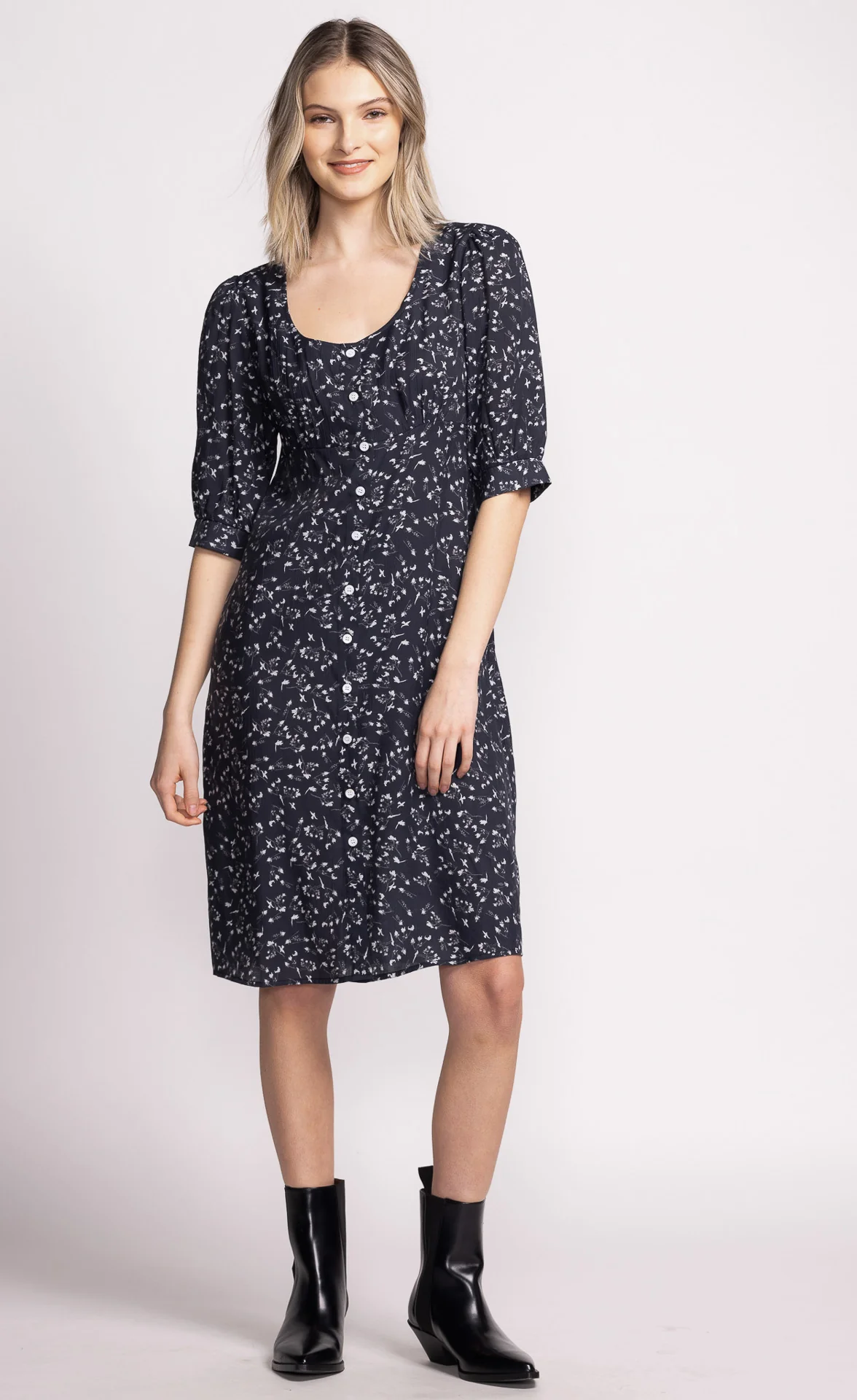Kinsley Dress - Black - Image 8