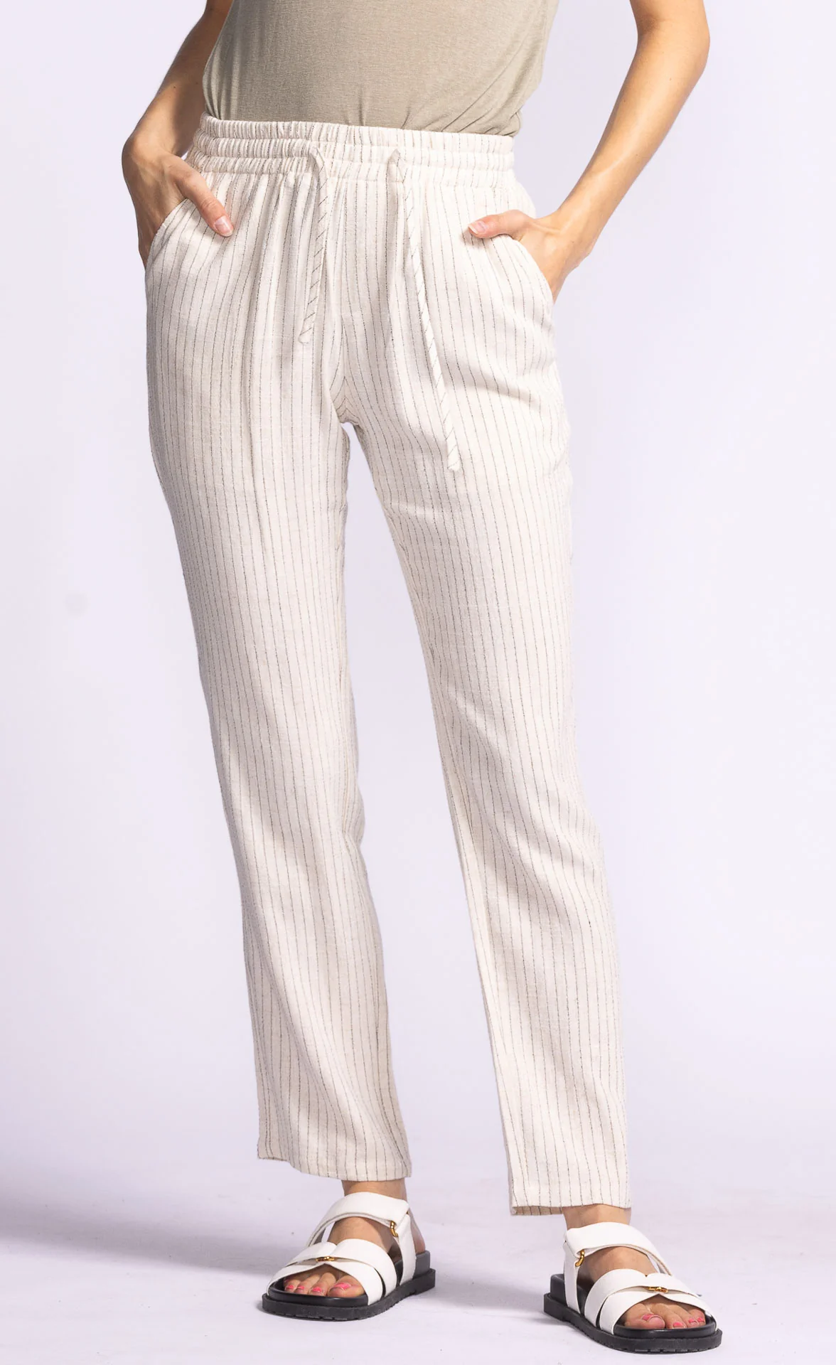 Lacey Pants Beige - Image 5