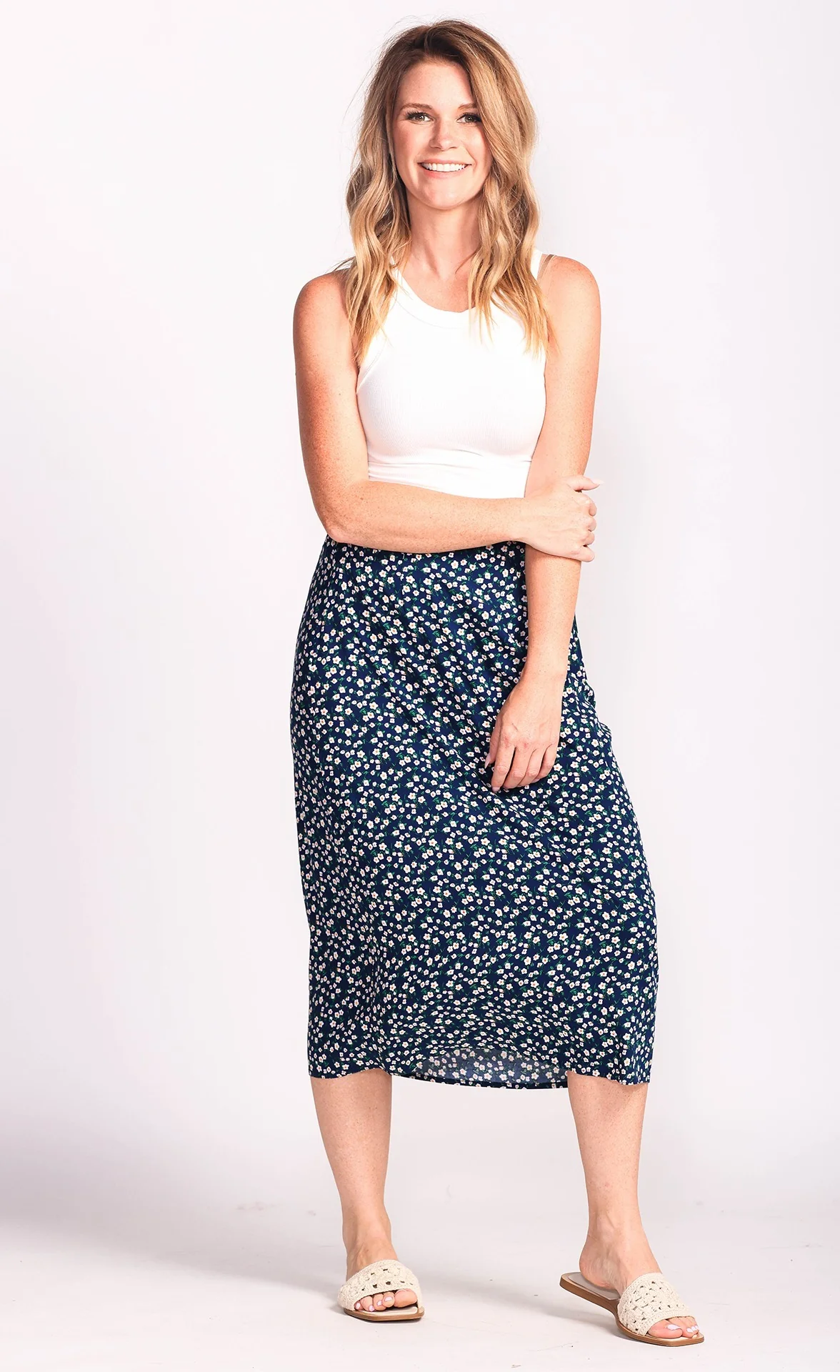 Lantana Skirt - Navy blue - Image 2