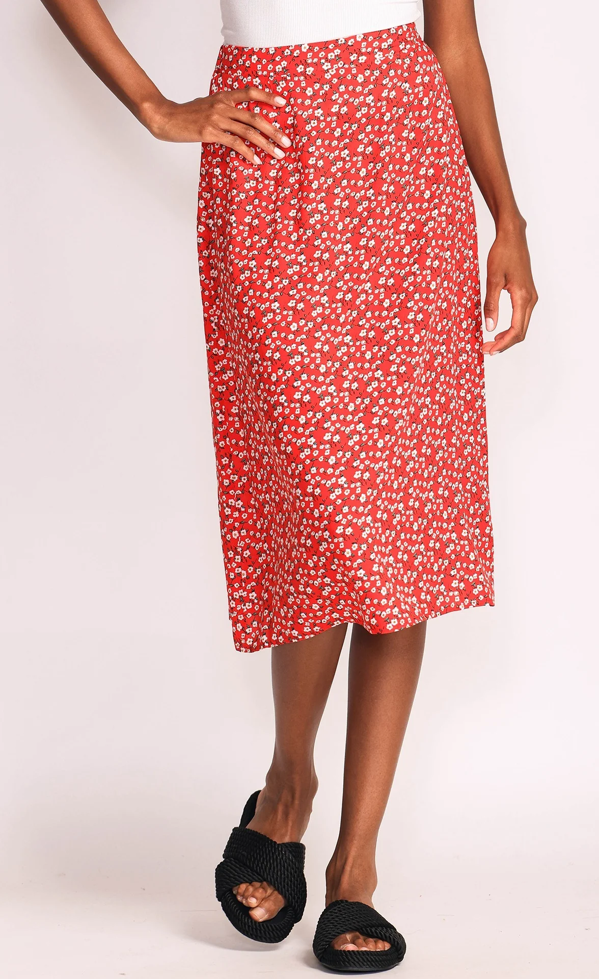 Lantana Skirt - Red