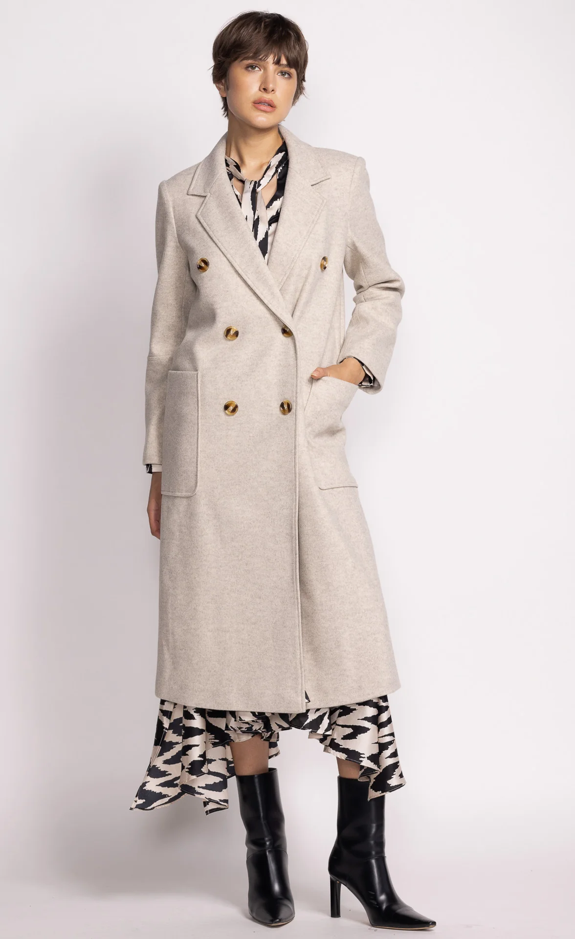 Lara Jacket - Beige - Image 4