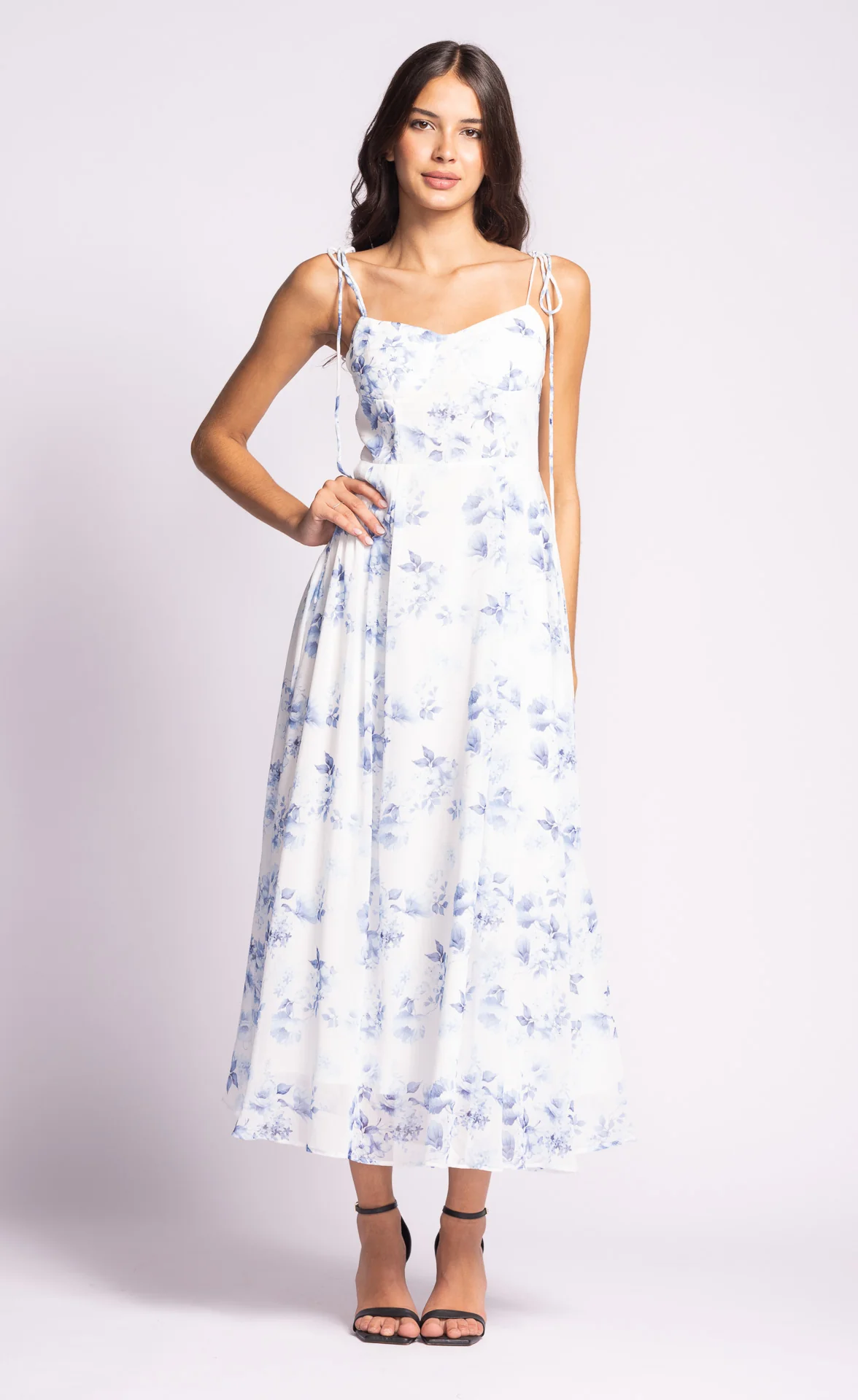 Layla Dress Blue - Image 2
