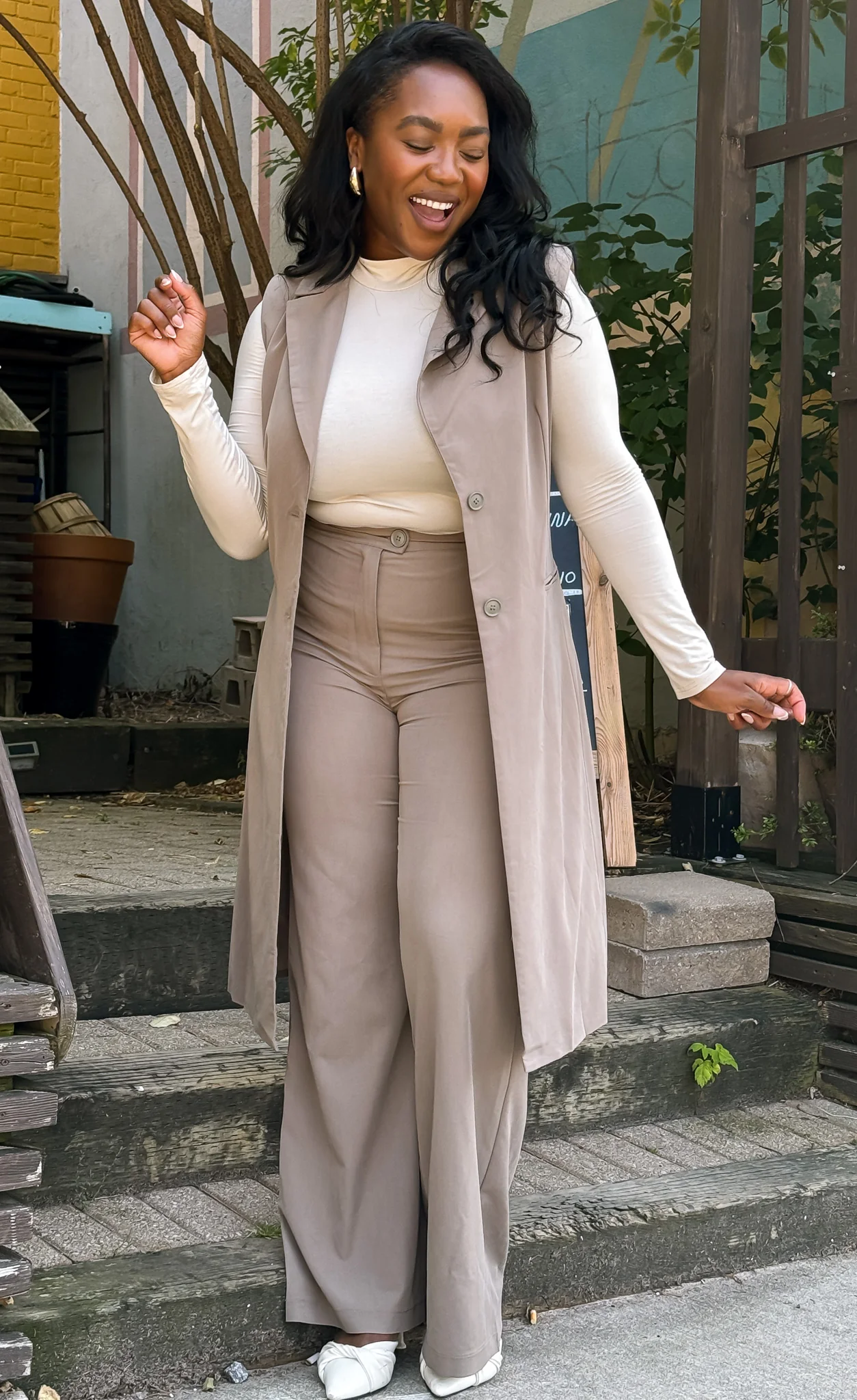 Leia Vest - Sage - Image 6