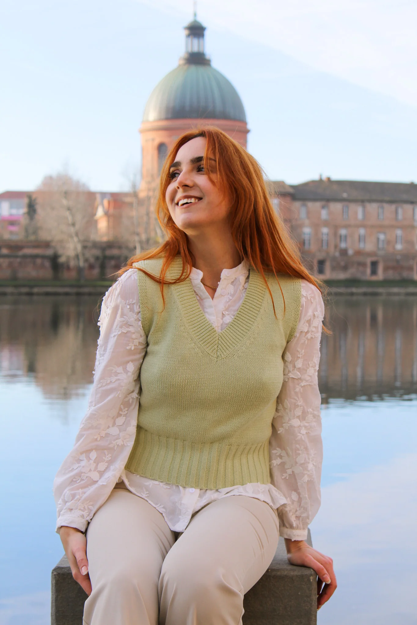 Lennox Top - Light Green - Image 2