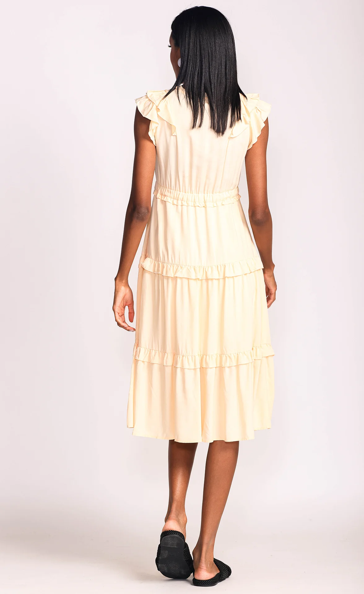 Marguerite Dress - Off White - Image 2