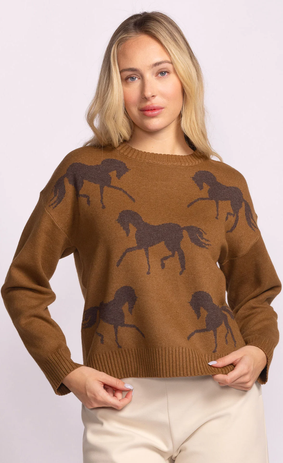 Meadow Sweater Brown - Image 2