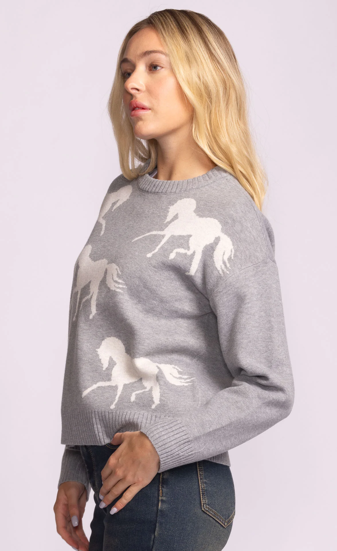 Meadow Sweater Grey - Image 4