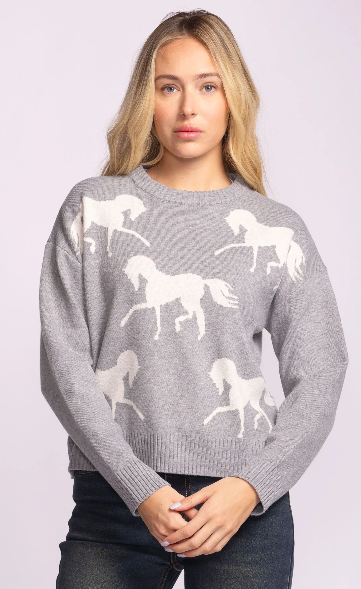 Meadow Sweater Grey - Image 6
