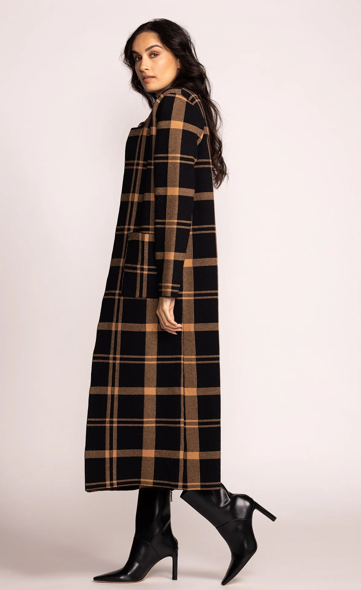 Middleton Long Jacket Black - Image 3