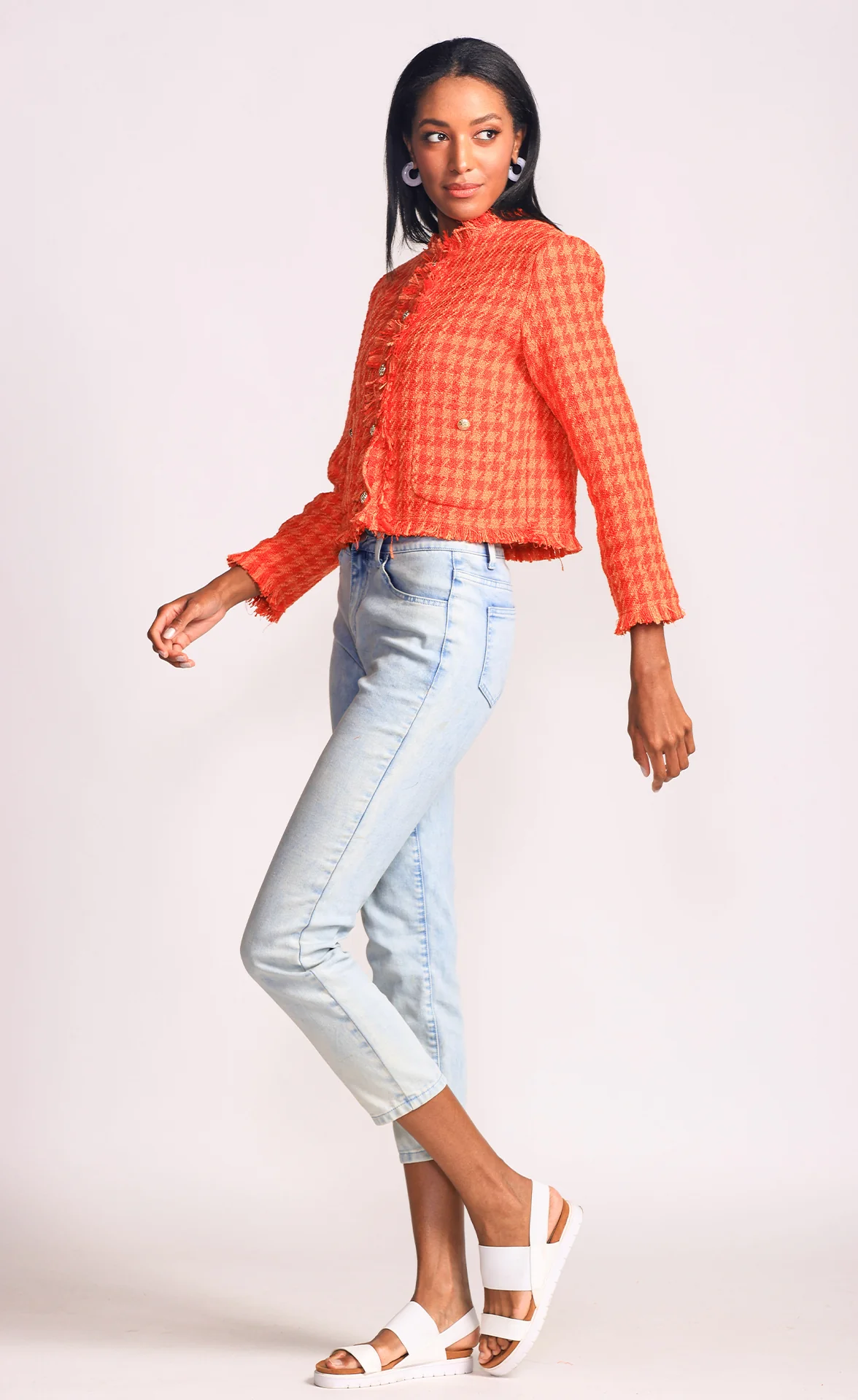 Mindi Jacket - Orange - Image 5